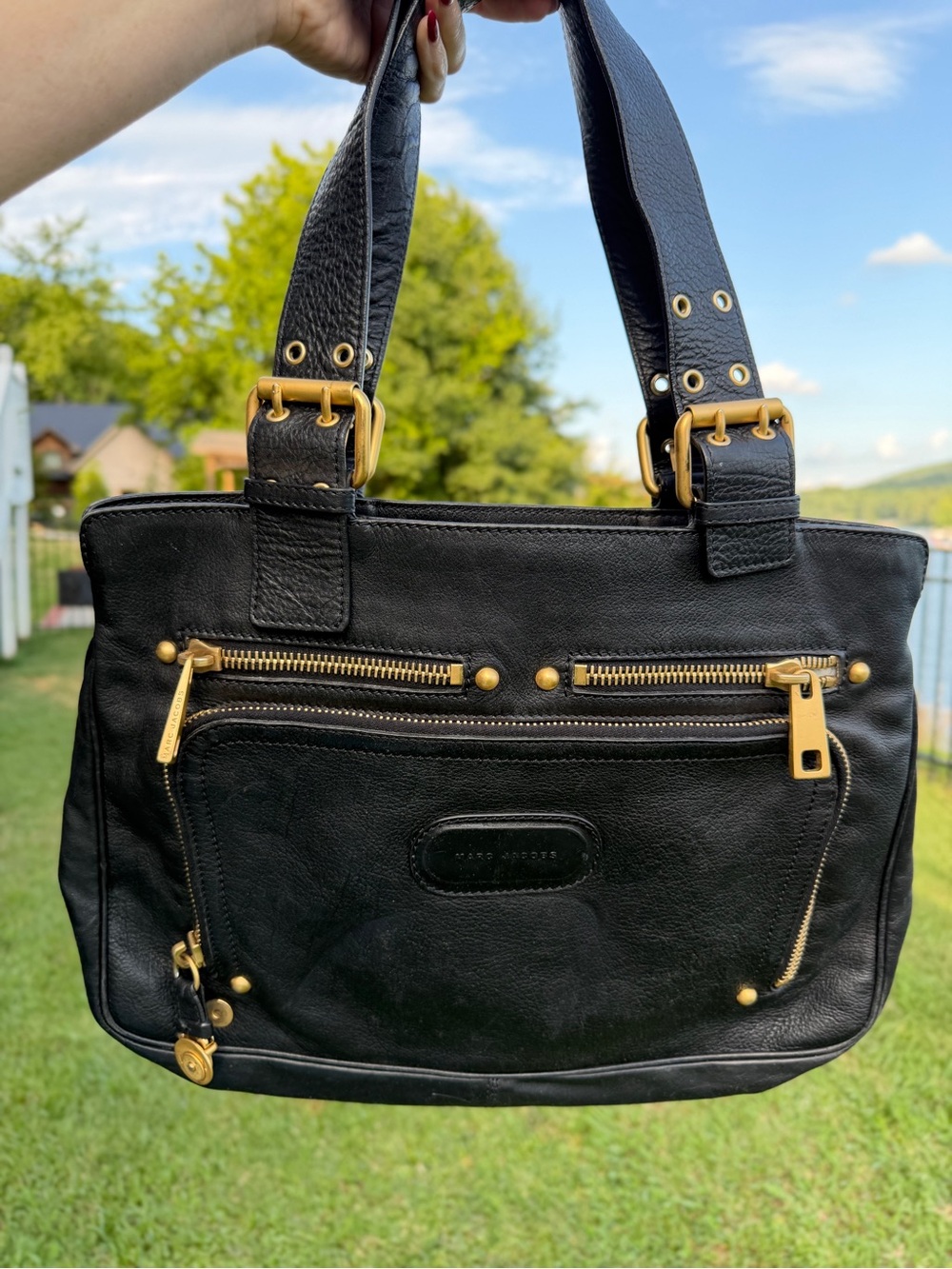 Vintage Y2K Marc Jacobs Black Tote 2007
